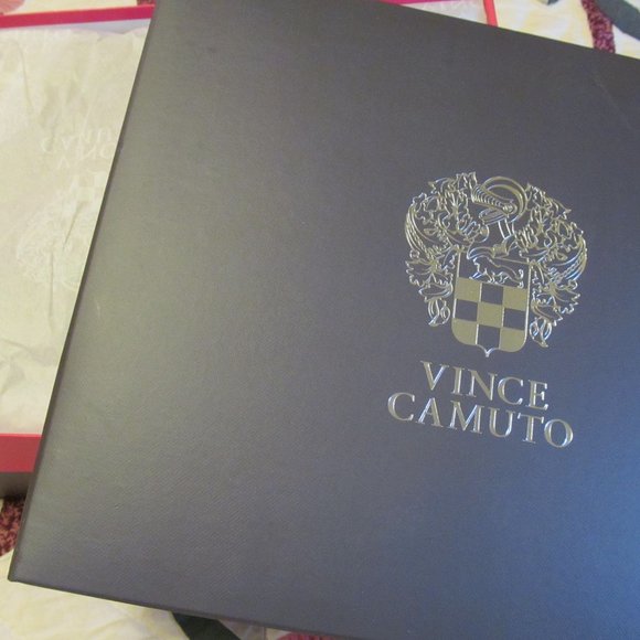 New Vince Camuto nubuck heeled sandals Deverly - Picture 5 of 15